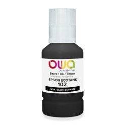 EN_Bouteille d'encre compatible OWA - standard - Noir - pour EPSON C13T03R140