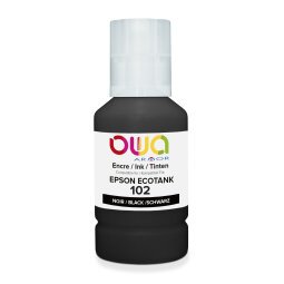 DE_Bouteille d'encre compatible OWA - standard - Noir - pour EPSON C13T03R140