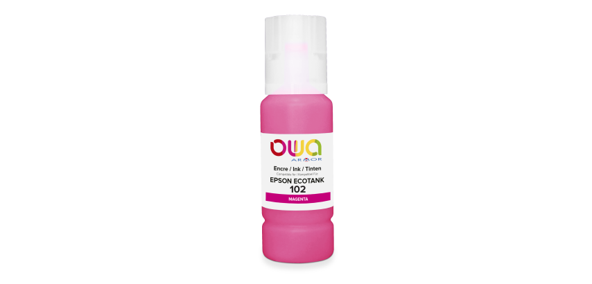 OWA Compatible Ink Bottle - Standard - Magenta - for EPSON C13T03R340