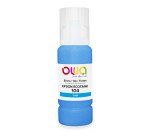 Bouteille d'encre compatible OWA - standard - Cyan - pour EPSON C13T00P240