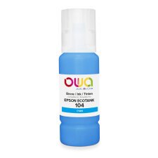 Bouteille d'encre compatible OWA - standard - Cyan - pour EPSON C13T00P240