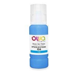 EN_Bouteille d'encre compatible OWA - standard - Cyan - pour EPSON C13T00P240