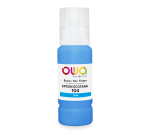 Bouteille d'encre compatible OWA - standard - Cyan - pour EPSON C13T00P240