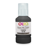 DE_Bouteille d'encre compatible OWA - standard - Noir - pour CANON GI-56 BK