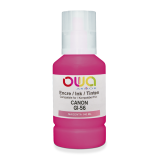 Bouteille d'encre compatible OWA - standard - Magenta - pour CANON GI-56 M