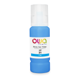 Bouteille d'encre compatible OWA - standard - Cyan - pour HP 31