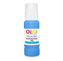 Bouteille d'encre compatible OWA - standard - Cyan - pour EPSON C13T06B240