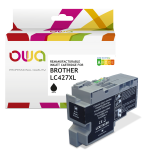 Cartouche d’encre remanufacturable OWA - haute capacité - Noir - pour BROTHER LC-427XLBK