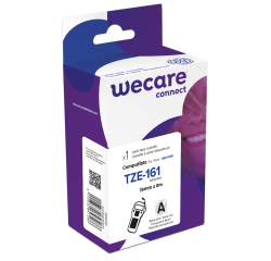 Armor K80824W4 cinta para impresora de etiquetas Negro sobre transparente TZe