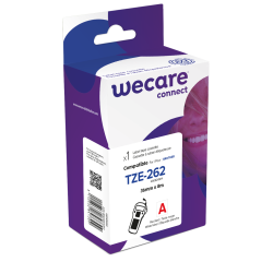 Armor K80826W4 cinta para impresora de etiquetas Rojo sobre blanco TZe