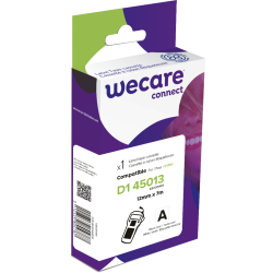 Consommable étiqueteuse WECARE - standard - Noir/Blanc - pour DYMO RL-DY 45013