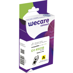 Consommable étiqueteuse WECARE - standard - Noir/Jaune - pour DYMO RL-DY 45018