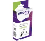 Consommable étiqueteuse WECARE - standard - Noir/Blanc - pour DYMO 43613