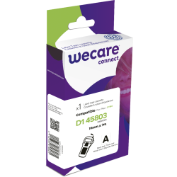 Consommable étiqueteuse WECARE - standard - Noir/Blanc - pour DYMO RL-DY 45803