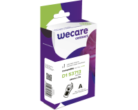 Consommable étiqueteuse WECARE - standard - Noir/Blanc - pour DYMO RL-DY 53713