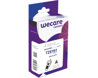 Consommable étiqueteuse WECARE - standard - Noir/Transp. - pour BROTHER TZE-151