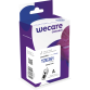 Consommable étiqueteuse WECARE - standard - Noir/Blanc - pour BROTHER TZE-261