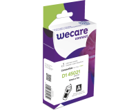 Consommable étiqueteuse WECARE - standard - Blanc/Noir - pour DYMO 45021
