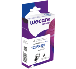 Consommable étiqueteuse WECARE - standard - Noir/Blanc - pour BROTHER TZE-FX231