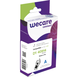 Consommable étiqueteuse WECARE - standard - Bleu/Blanc - pour DYMO S0720690