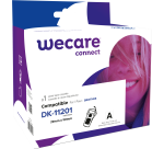 Consommable étiqueteuse WECARE - standard - Noir/Blanc - pour BROTHER DK-11201