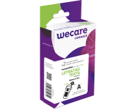 Pack de 2 consommable étiqueteuse WECARE - standard - Noir/Blanc - pour DYMO S0718850