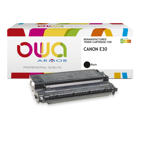 Toner remanufacturé OWA - standard - Noir - pour CANON E30