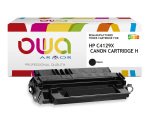 Toner remanufacturé OWA - haute capacité - Noir - pour HP C4129X, CANON CARTRIDGE H