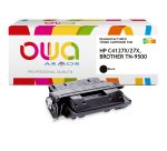 Toner remanufacturé OWA - haute capacité - Noir - pour HP C4127X, BROTHER TN-9500