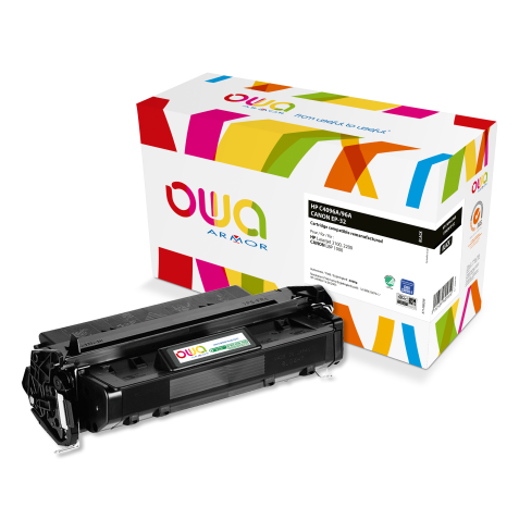 Toner remanufacturé OWA - standard - Noir - pour HP 96A, CANON EP-32