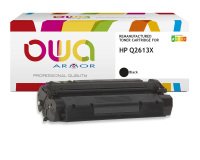 Toner Owa compatible HP 13X Q2613X haute capacité noir pour imprimante laser