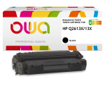 Toner remanufacturé OWA - haute capacité - Noir - pour HP Q2613X