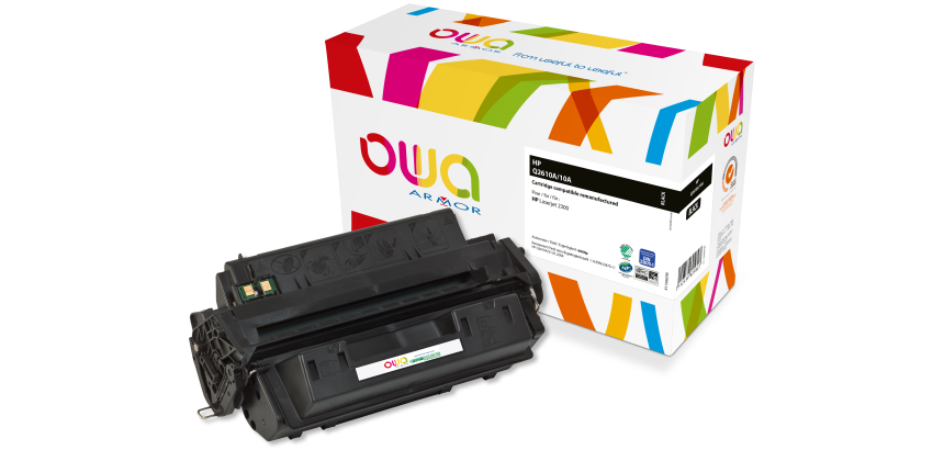Toner remanufacturé OWA - standard - Noir - pour HP Q2610A