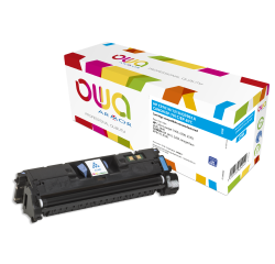 Toner remanufacturé OWA - standard - pour HP C9701A, Q3961A, CANON 701C, EP-87C