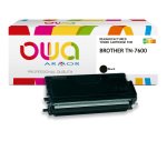Toner remanufacturé OWA - haute capacité - Noir - pour BROTHER TN-7600