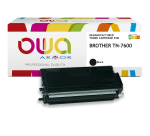 Toner remanufacturé OWA - haute capacité - Noir - pour BROTHER TN-7600