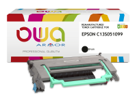 EN_Tambour remanufacturé OWA - standard - Noir - pour EPSON C13S051099, KONICA MINOLTA 1710568001