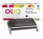 Toner remanufacturé OWA - standard - Noir - pour HP C9720A, CANON EP-85 BK