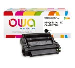 Toner remanufacturé OWA - haute capacité - Noir - pour HP Q6511X, CANON 710H