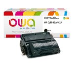 Toner remanufacturé OWA - standard - Noir - pour HP Q5942A