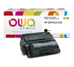 Toner remanufacturé OWA - standard - Noir - pour HP Q5942A