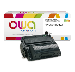 EN_Toner remanufacturé OWA - standard - Noir - pour HP Q5942A
