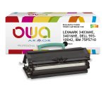 Toner remanufacturé OWA - haute capacité - Noir - pour LEXMARK 34036HE, 34016HE, DELL 593-10042, IBM 75P5710