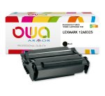 Toner remanufacturé OWA - haute capacité - Noir - pour LEXMARK 12A8325, 12A8425, 12A8644, IBM 75P6051