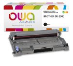Tambour remanufacturé OWA - standard - Noir - pour BROTHER DR-2000