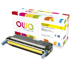 Toner remanufacturé OWA - standard - Jaune - pour HP C9732A, CANON EP-86 Y
