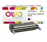 Toner remanufacturé OWA - standard - Noir - pour HP C9730A, CANON EP-86 BK