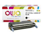 Toner remanufacturé OWA - standard - Noir - pour HP C9730A, CANON EP-86 BK