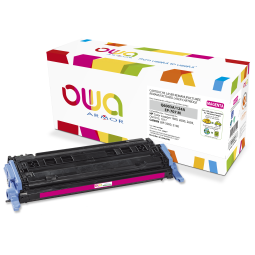 Toner remanufacturé OWA - standard - pour HP Q6003A, CANON 707M
