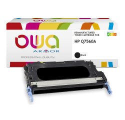 EN_Toner remanufacturé OWA - standard - Noir - pour HP Q7560A
